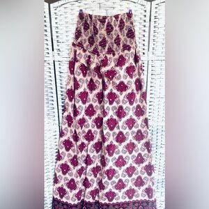 Bohemian Old Navy Maxi Sleeveless Dress with Paisley Print